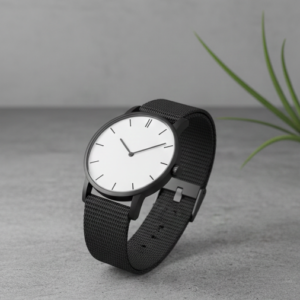 Aura Minimalist Onyx Series watch